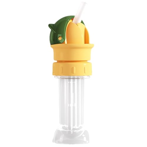 Trinkflaschenadapter | Silikon-trinkflasche strohhalm Adapter kinder | Tragbarer, auslaufsicherer Wasserflaschen-Strohhalm-Deckel | Deckel für Mineralwasserflaschen für Kleinkinder und Kinder