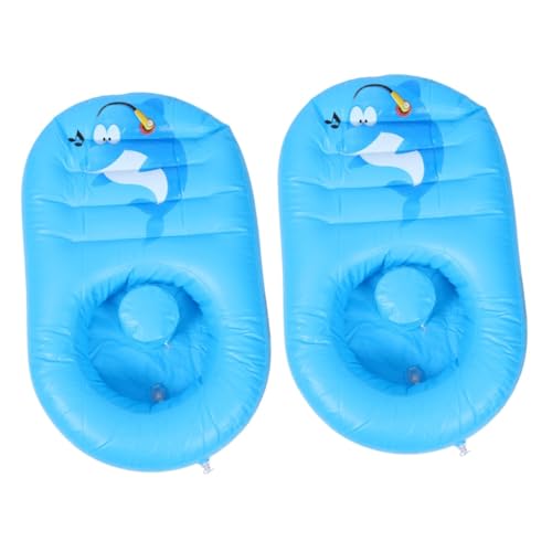 Healvian 2st Babyhaar-shampoo-werkzeug Faltbare Aufblasbare Badewanne Aufblasbare Badewanne Für Kleinkinder Aufblasbares Badekissen Aufblasbare Badewannen Für Babys Babybecken Plastik