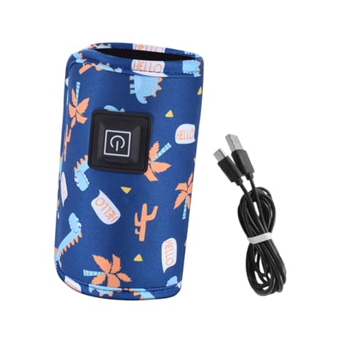 JOINPAYA 1 Satz warme Muttermilch USB Ladeflaschenwärmer Flaschenwärmer für Babybrühe tragbarer flaschenwärmer portable bottle warmer USB-Flaschenwärmer Reise-Flaschenwärmer Blue