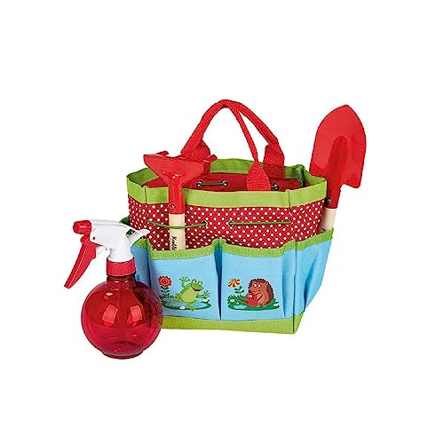 moses. - Krabbelkäfer gefüllte Gartentasche für Kinder, Gartenarbeits-Set mit Tasche, Schaufel, Harke und Sprühflasche