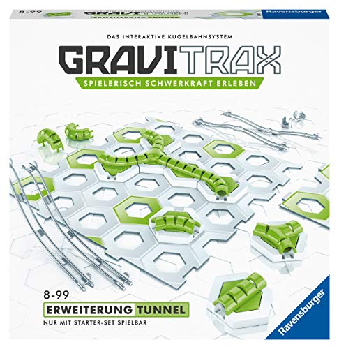 Ravensburger GraviTrax Kugelbahn - Erweiterung Tunnel 27614, für Kinder ab 8 Jahren und Erwachsene, ‎34 x 34 x 6 cm