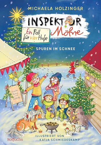 Inspektor Möhre – Ein Fall für vier Hufe: Spuren im Schnee: Winterlicher Kinderkrimi zum Vorlesen für Kinder ab 5 Jahren (Pony Möhre 4)