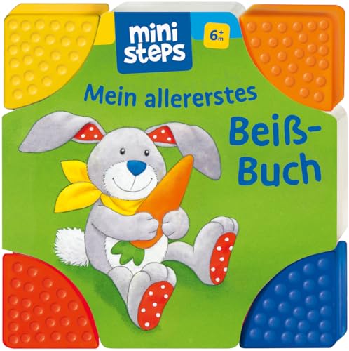 Mein allererstes Beißbuch: Baby-Buch ab 6 Monaten, Kinderbuch, Bilderbuch: Ab 6 Monaten (ministeps)